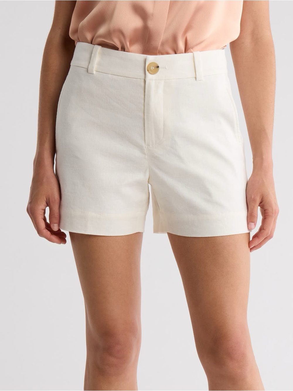 Vince Casual Linen Blend Shorts